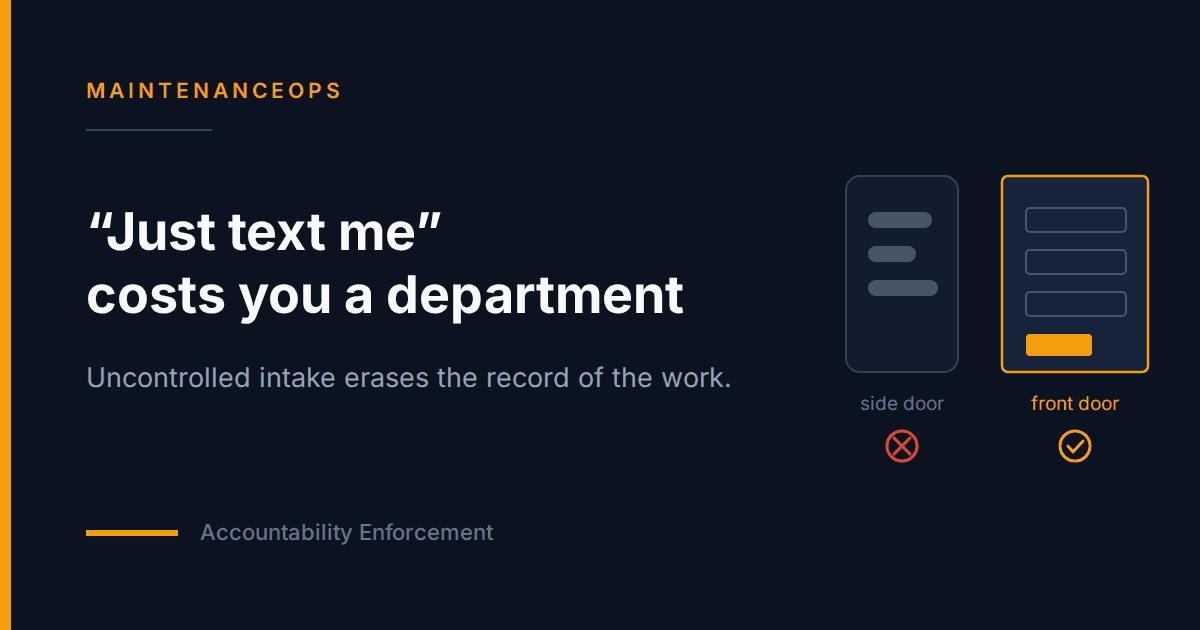 “Just Text Me” Is Costing You a Department
